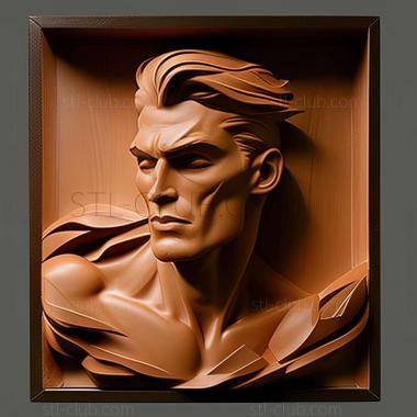 3D model Willem de Kooning (STL)